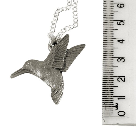Hummingbird necklace  1665 - Picture 8 of 8